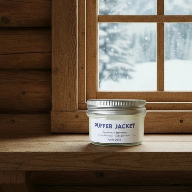 Puffer Jacket Soy Candle