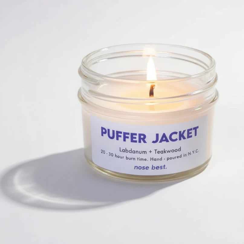 Puffer Jacket Soy Candle