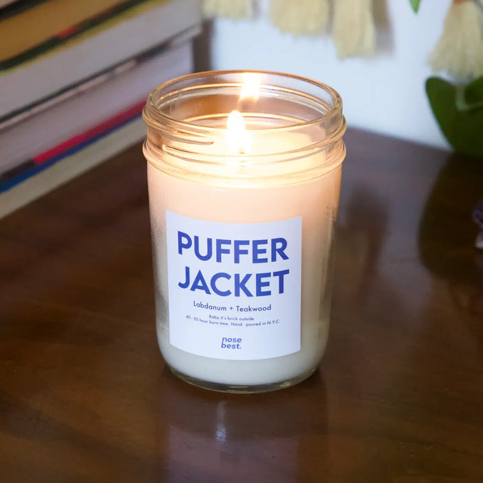 Puffer Jacket Soy Candle