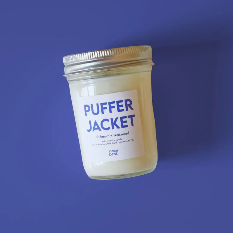 Puffer Jacket Soy Candle