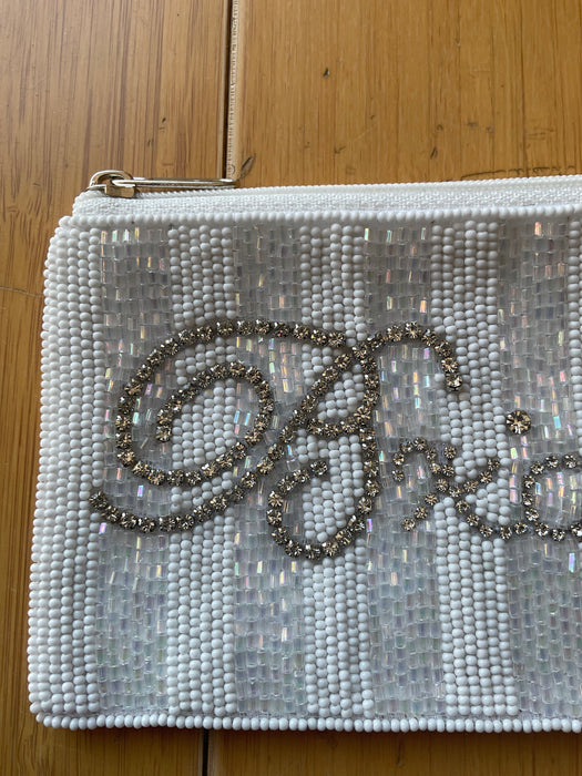 Bride Beaded Coin Purse