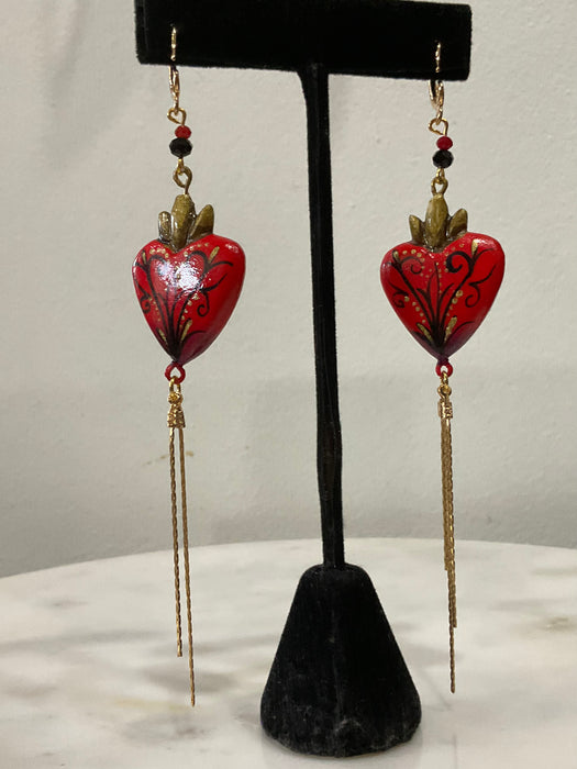 Hanna Heart Earrings