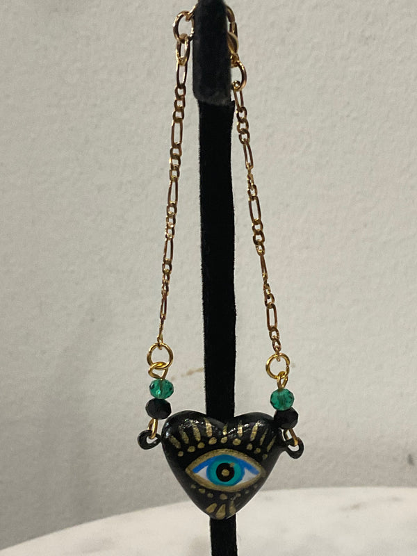 Eye Heart Bracelet