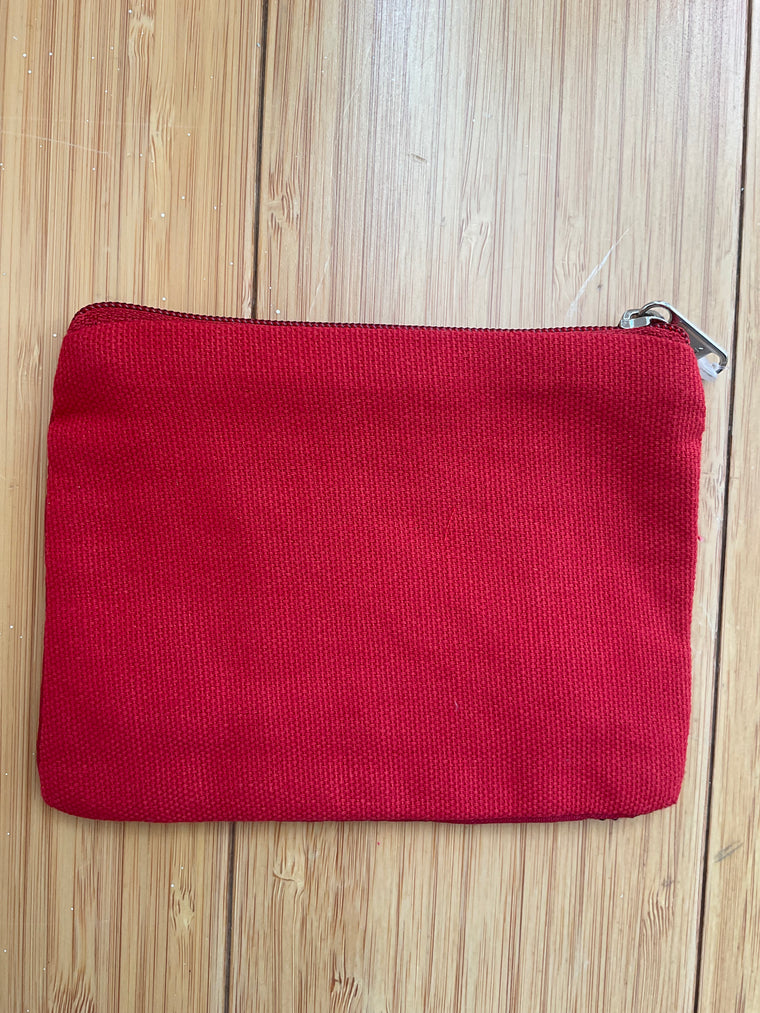 Santa Mail Beaded Coin Purse