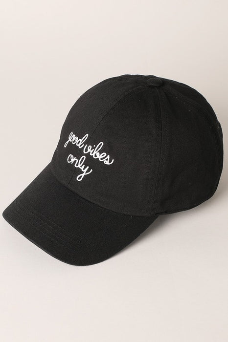 Good Vibes Only Cap