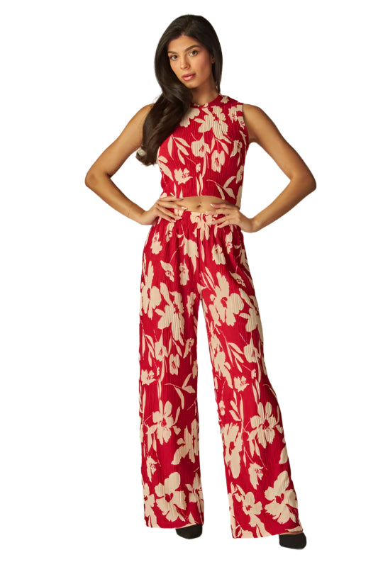 Iris Floral Pant Set