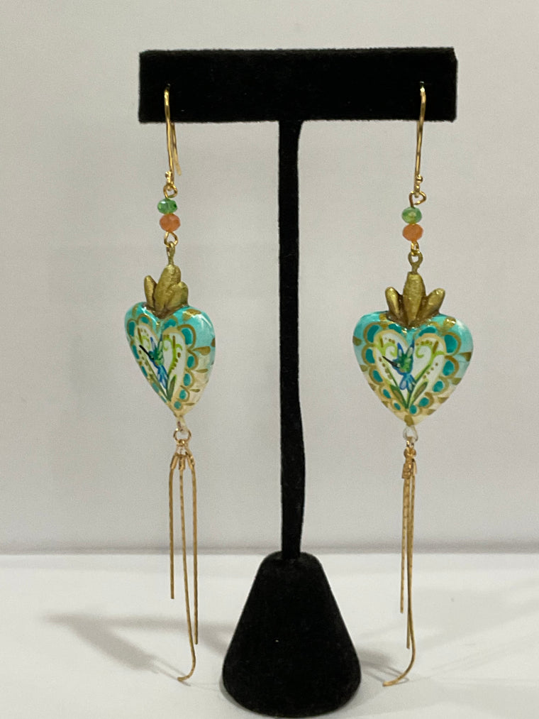 Hand Painted Earrings