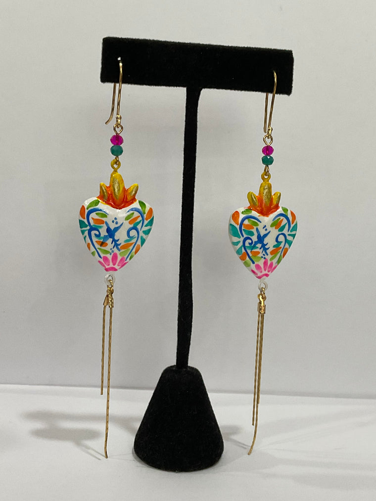 Hand Painted Earrings