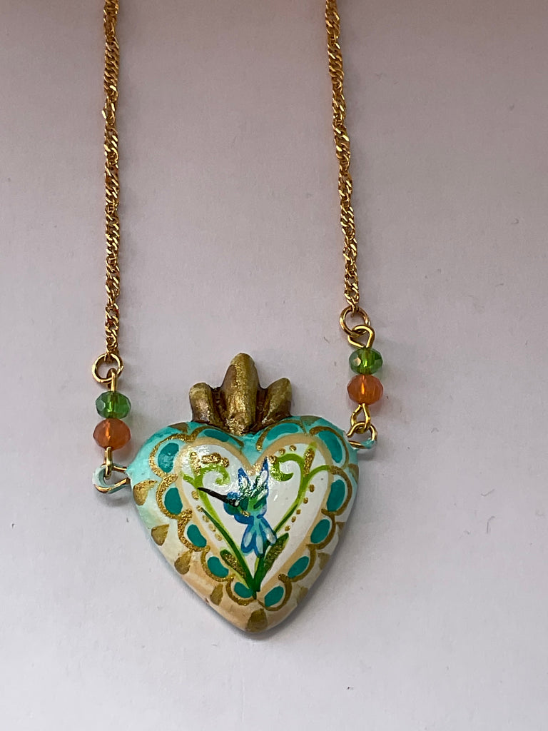 Blue Bird Necklace