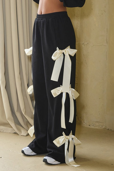 Bow Tie Sweatpants