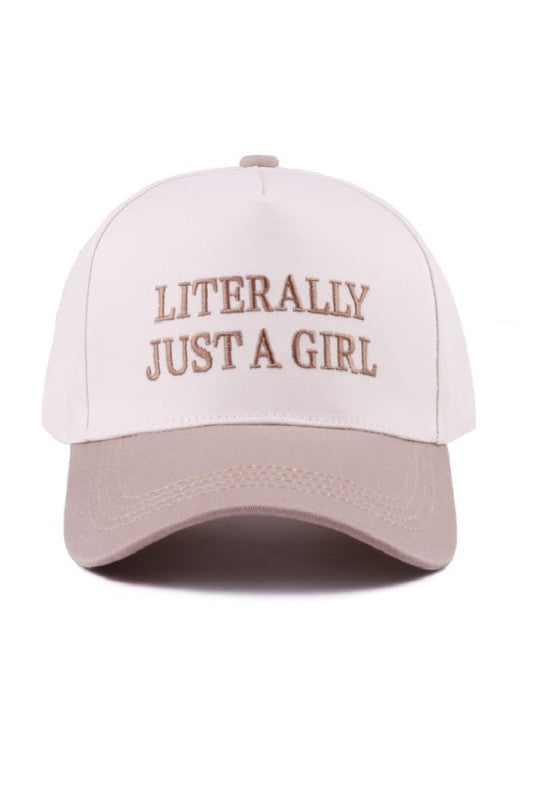 Just a Girl Cap