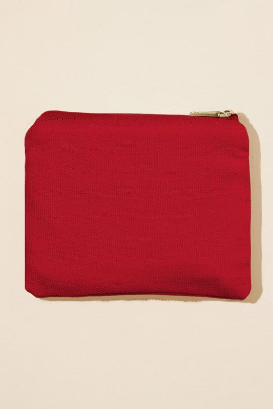 Kiss Beaded Coin Purse