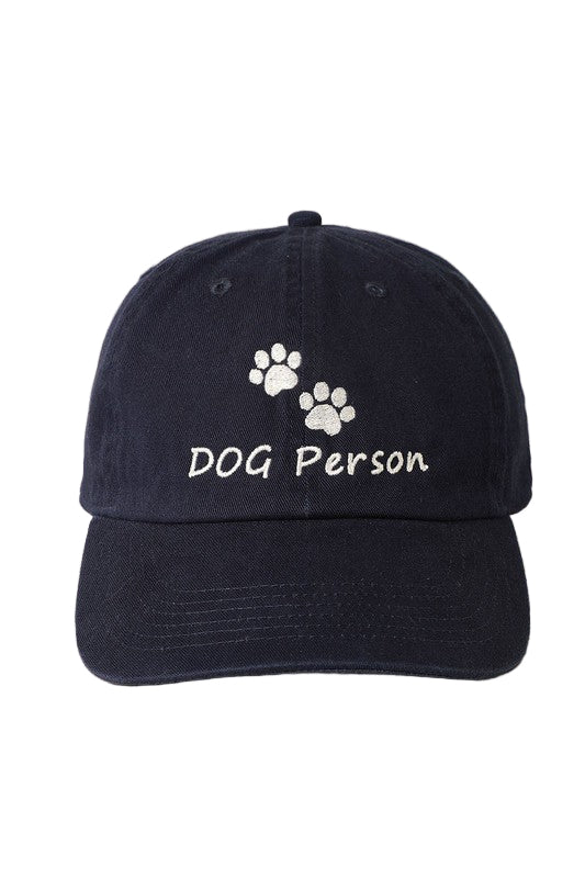 Dog Person Cap
