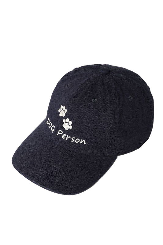 Dog Person Cap
