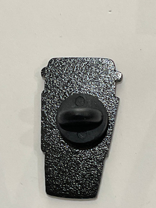 AM Coffee Pin
