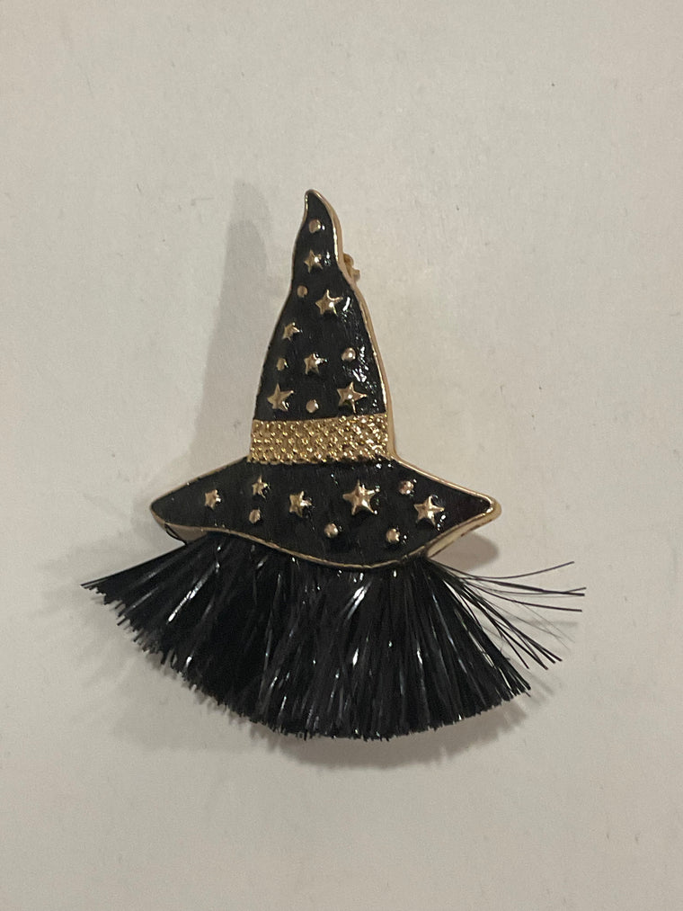 Witches Hat Brooch