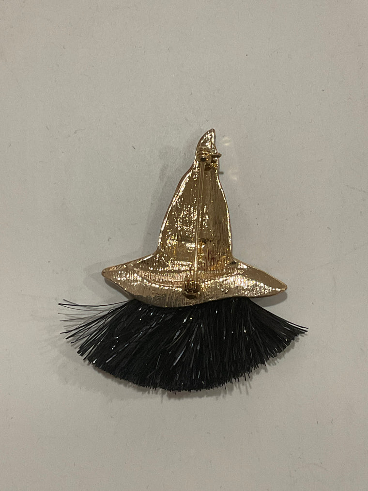 Witches Hat Brooch