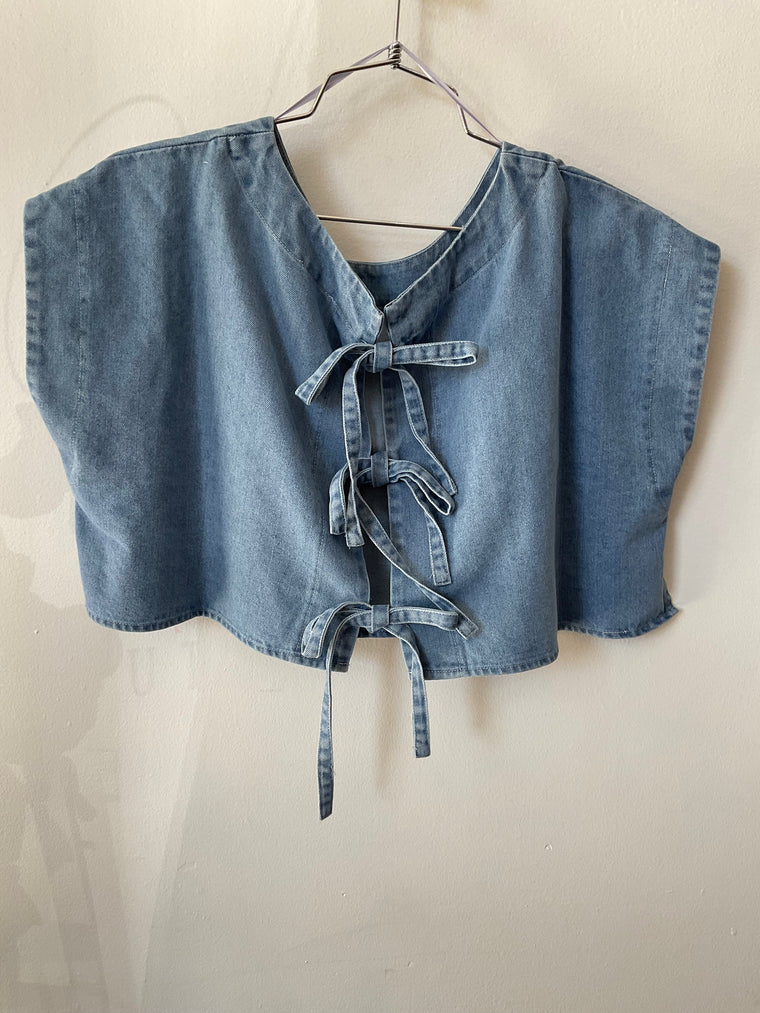 Savannah Denim Skirt Set