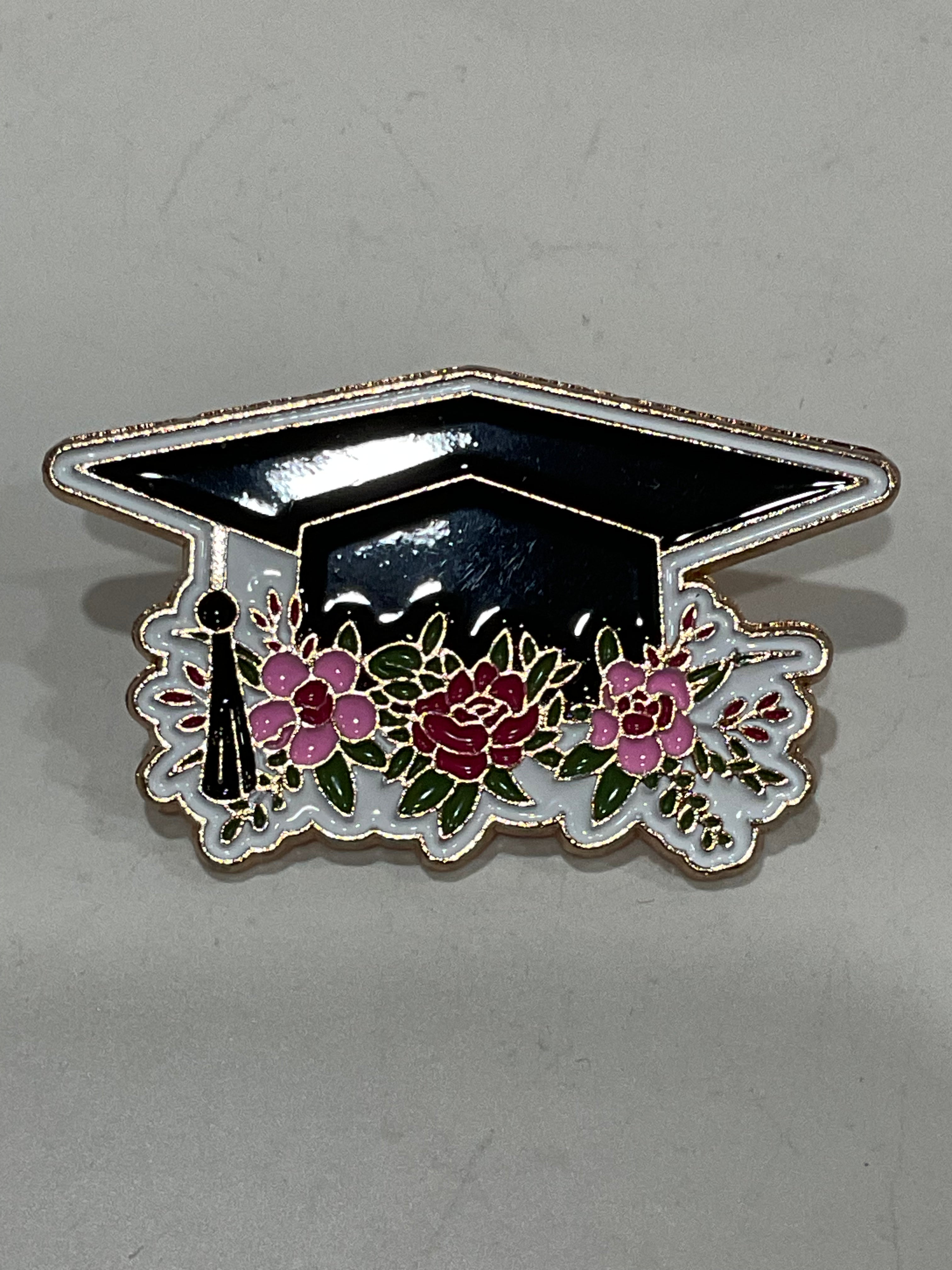 Graduate Cap Pin
