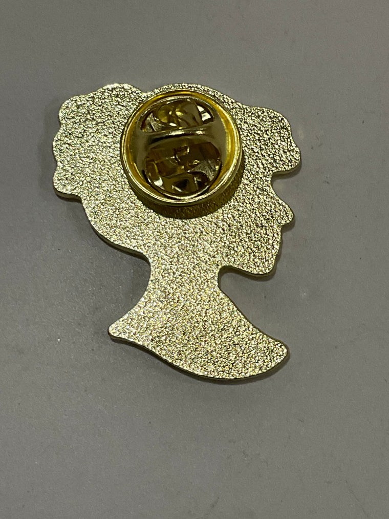 Headstrong Girl Pin