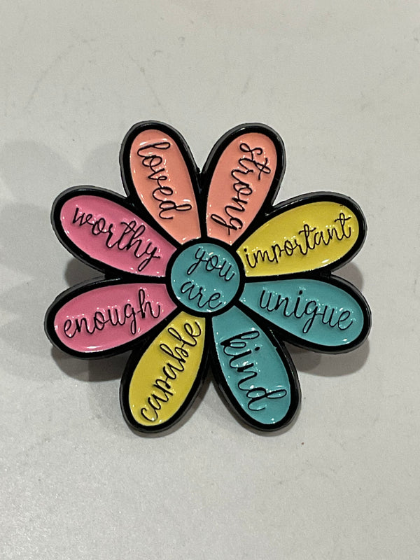 Flower Empowerment Pin