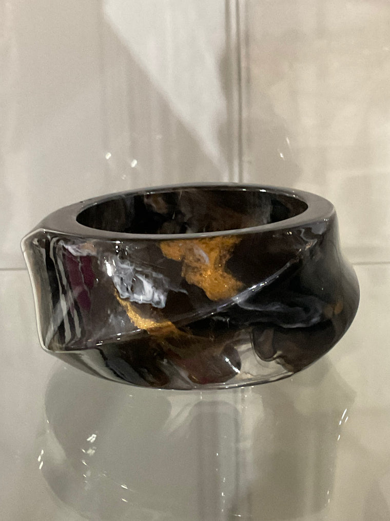 Mahogany Chunky Bangle