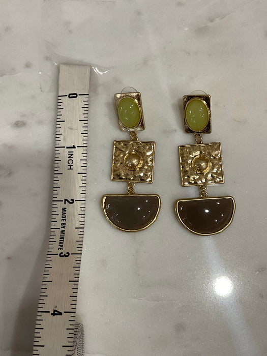 Geo-Drop Earrings