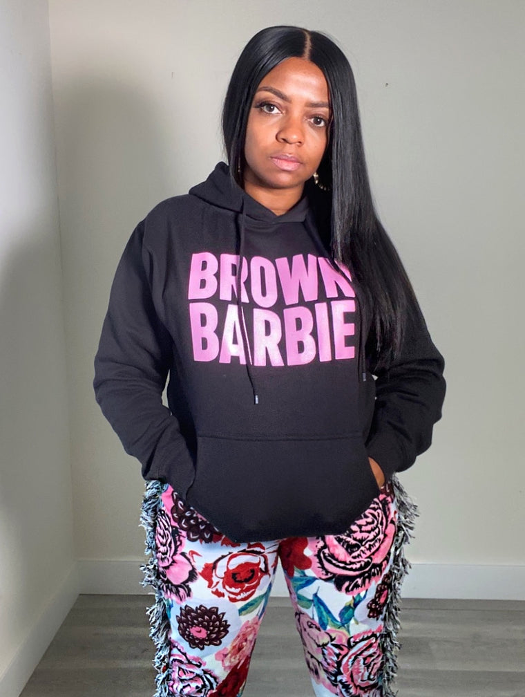 Brown Barbie Hoodie