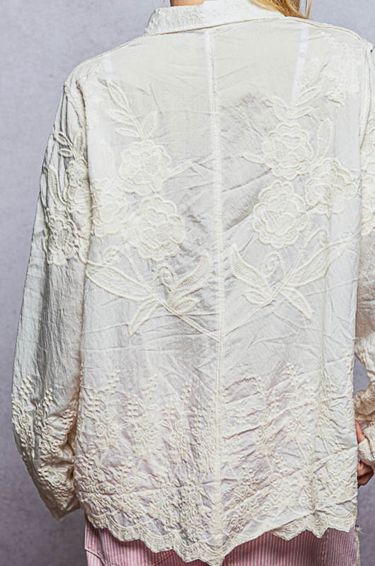 La Fleur Embroidered Top