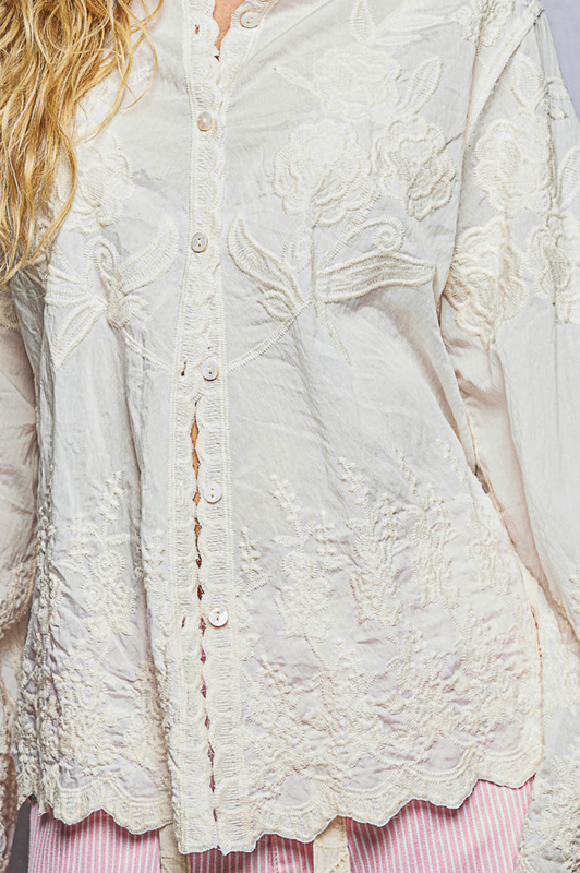La Fleur Embroidered Top