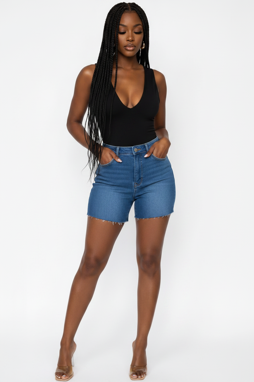 Slim Jim Denim Shorts