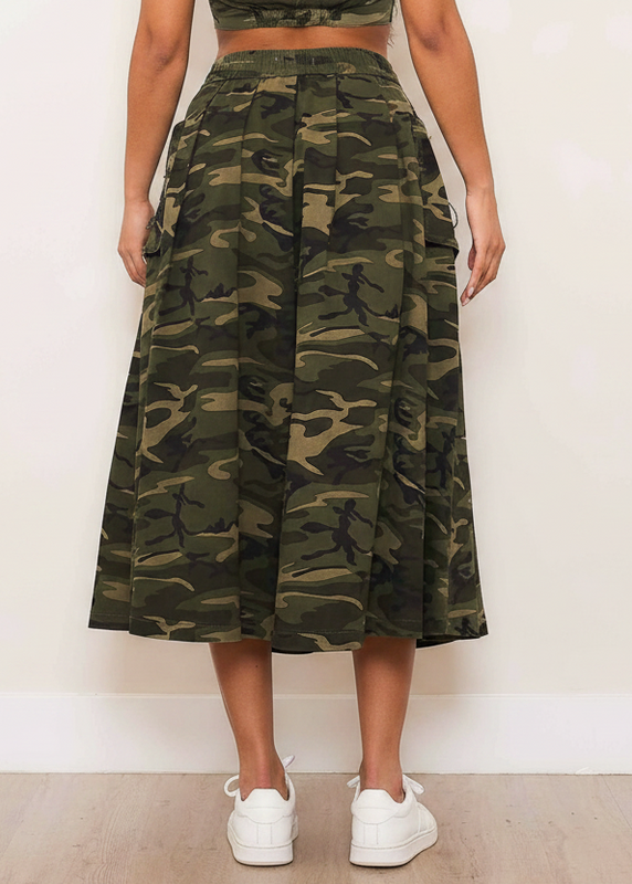 Camo Utility Skirt
