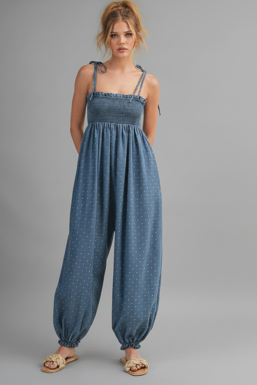 Mila Polka Dot Jumpsuit