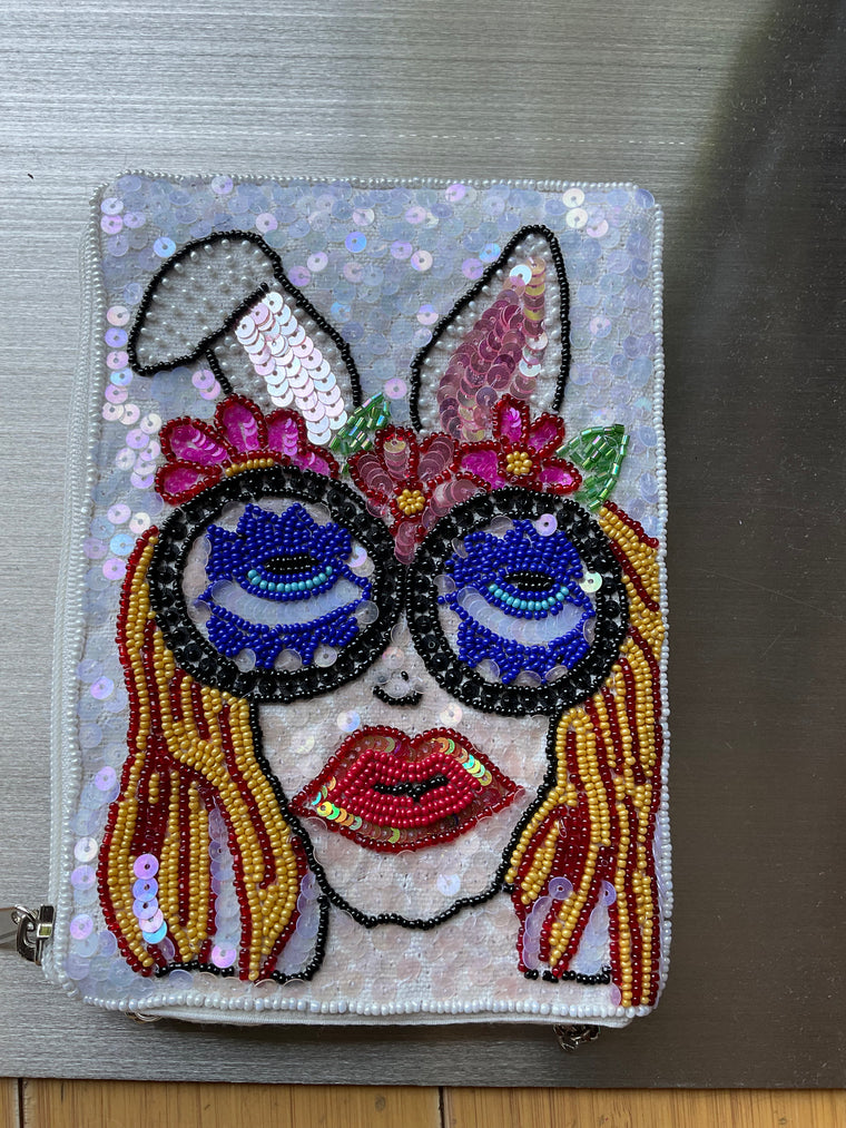 Dizzy Lola Crossbody Coin Purse