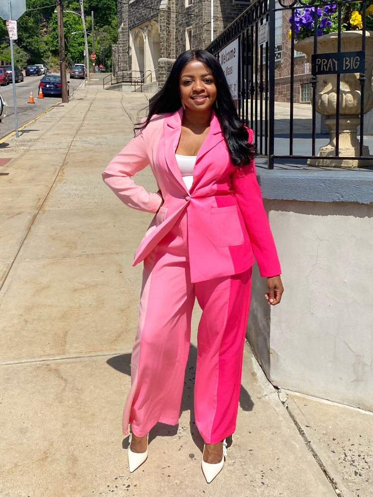 Pink Friday Suit