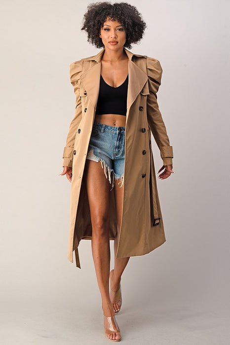 Girl Boss Trench Coat