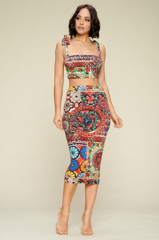 Marisol Skirt Set