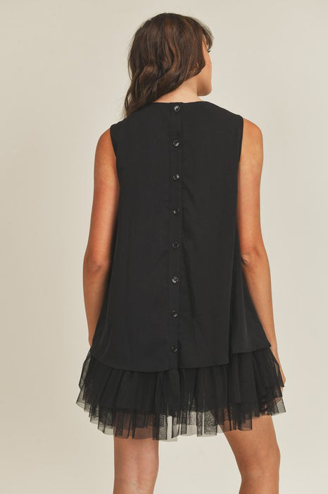 Eva Tulle Mini Dress