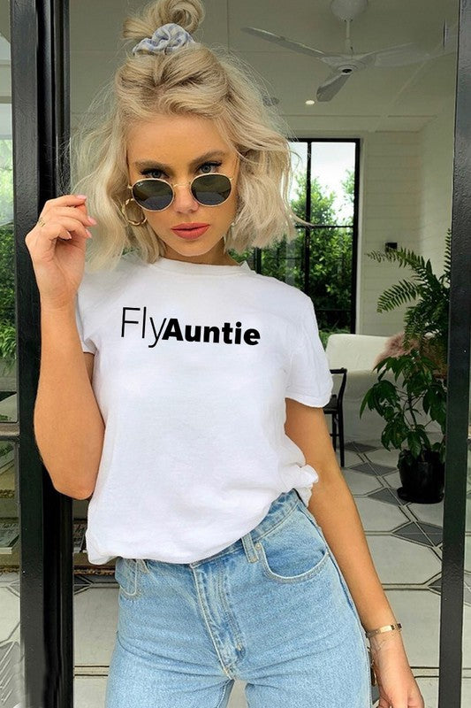 Fly Auntie T-shirt