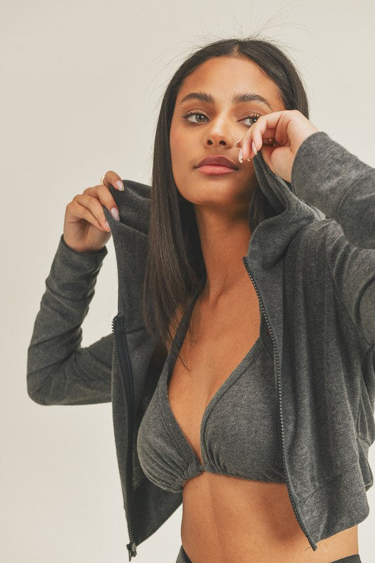 Hoodie Jacket Set