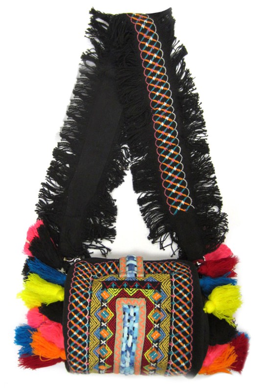 Ibiza Pom Pom Bag