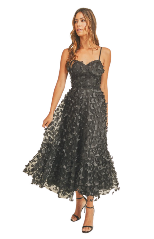 dana butterfly mesh dress Mable Dana Butterfly Mesh Dress