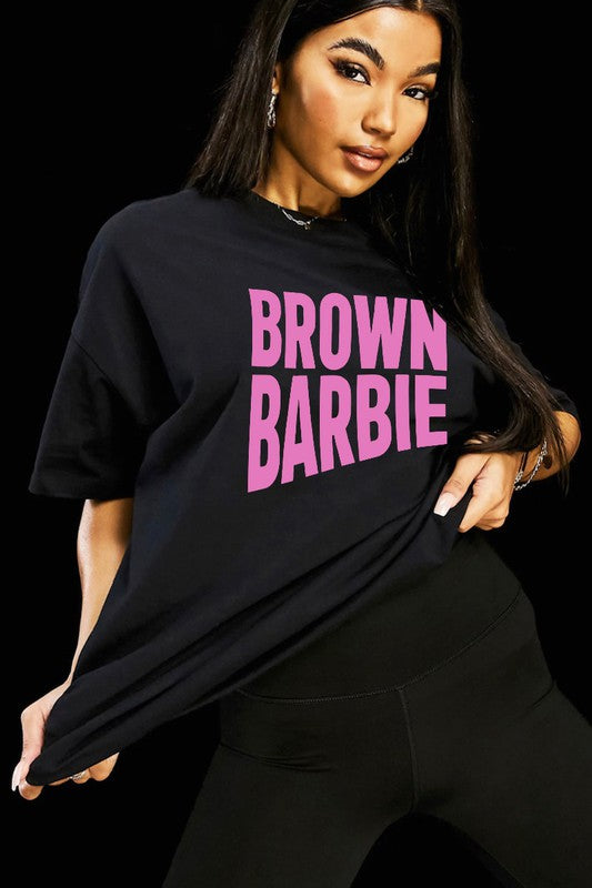 Brown Barbie T-shirt