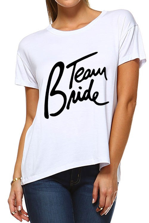 Team Bride TShirt