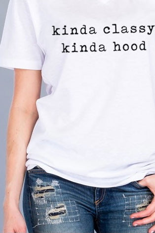 Classy & Hood T-shirt