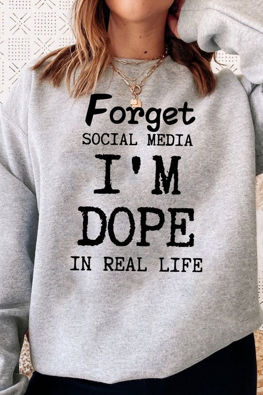 F Social Media Sweatshirt