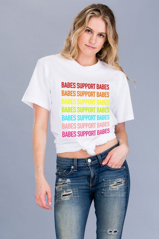 Support Babes T Shirt