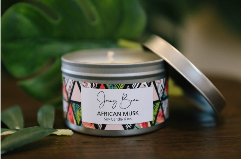 African Musk Candle