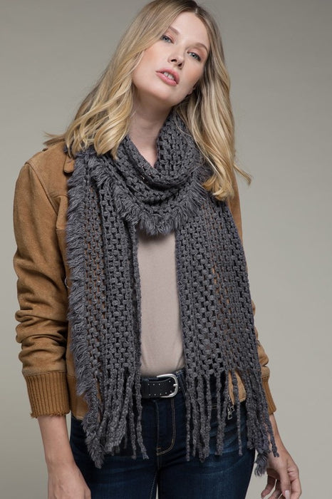 Loose Knit Scarf