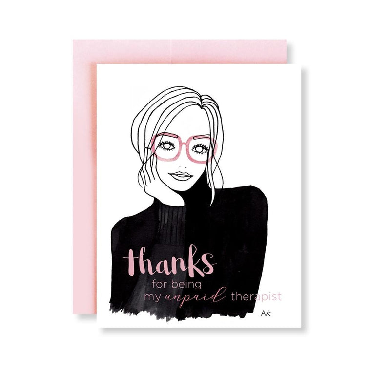 Unpaid Therapist Card